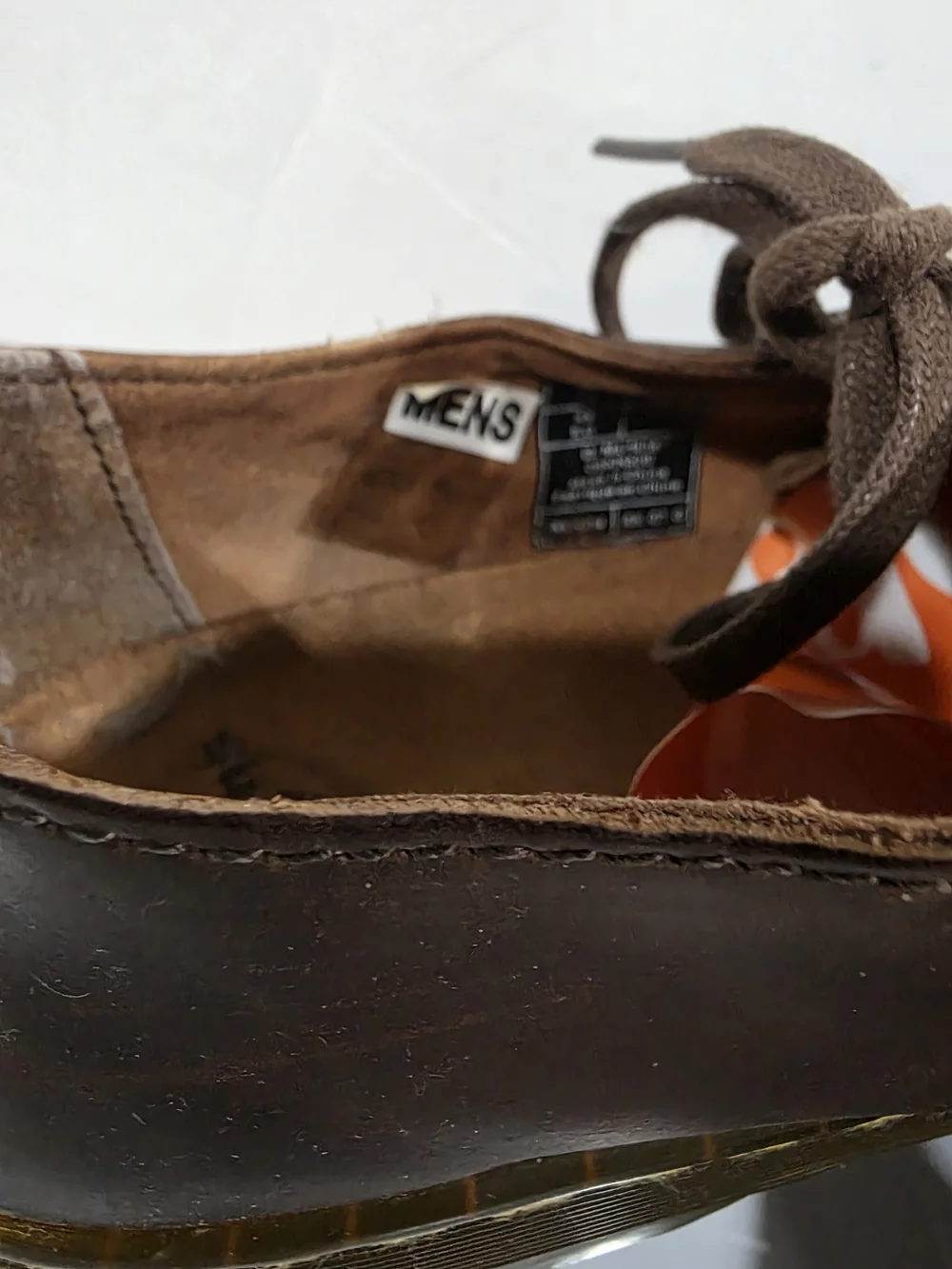 Dr.Martens CORONADO SIZE 45 Men's 11 USA 10 UK Brown Leather Lace-Up Casual Shoe